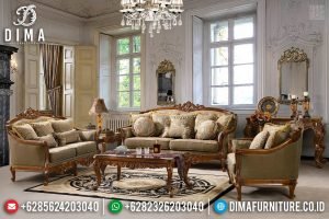 Harga Sofa Tamu Mewah Jati Valencia Ukiran Classic Jepara TTJ-0390