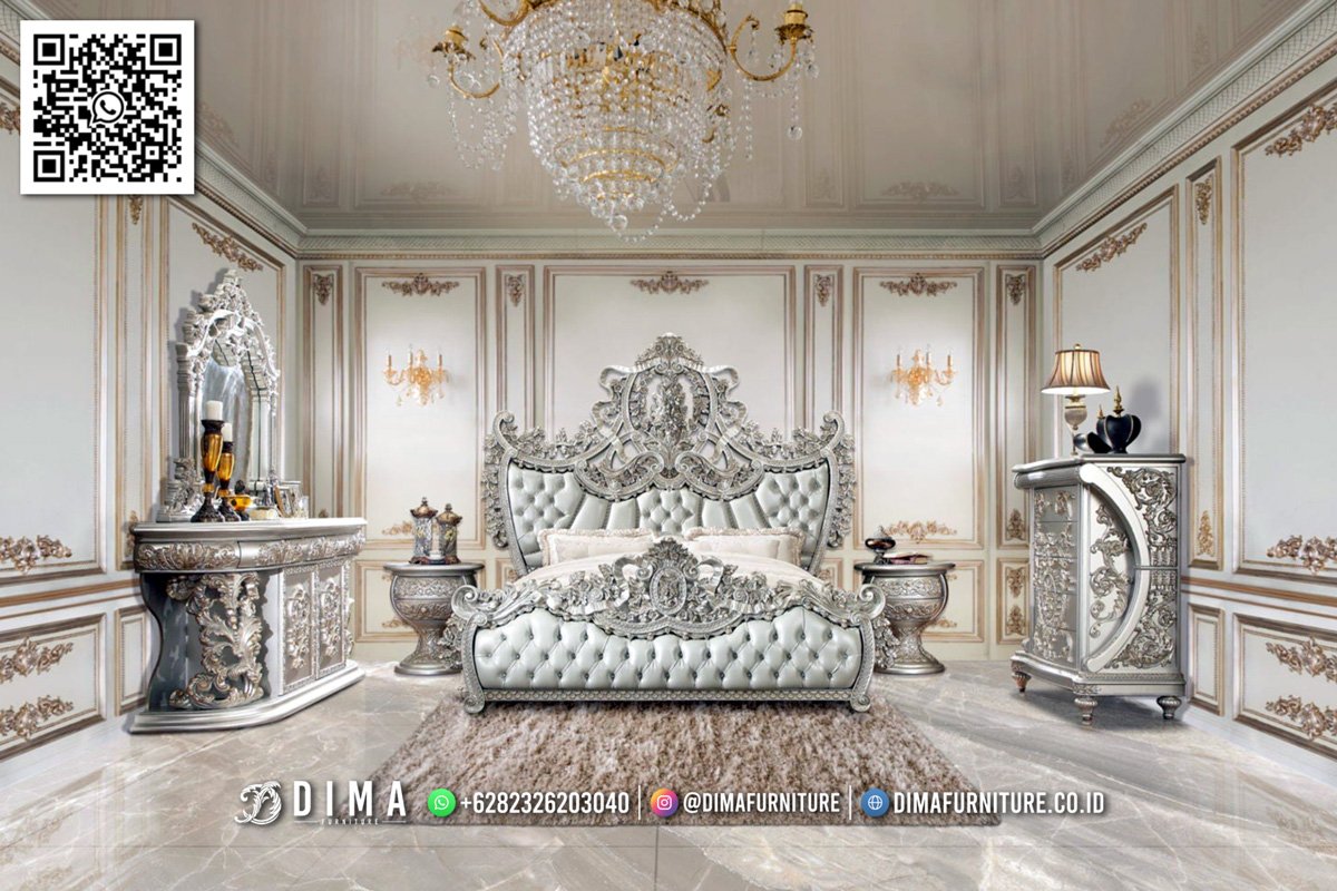 Model Tempat Tidur Jepara Mewah Sultan 23TTJ