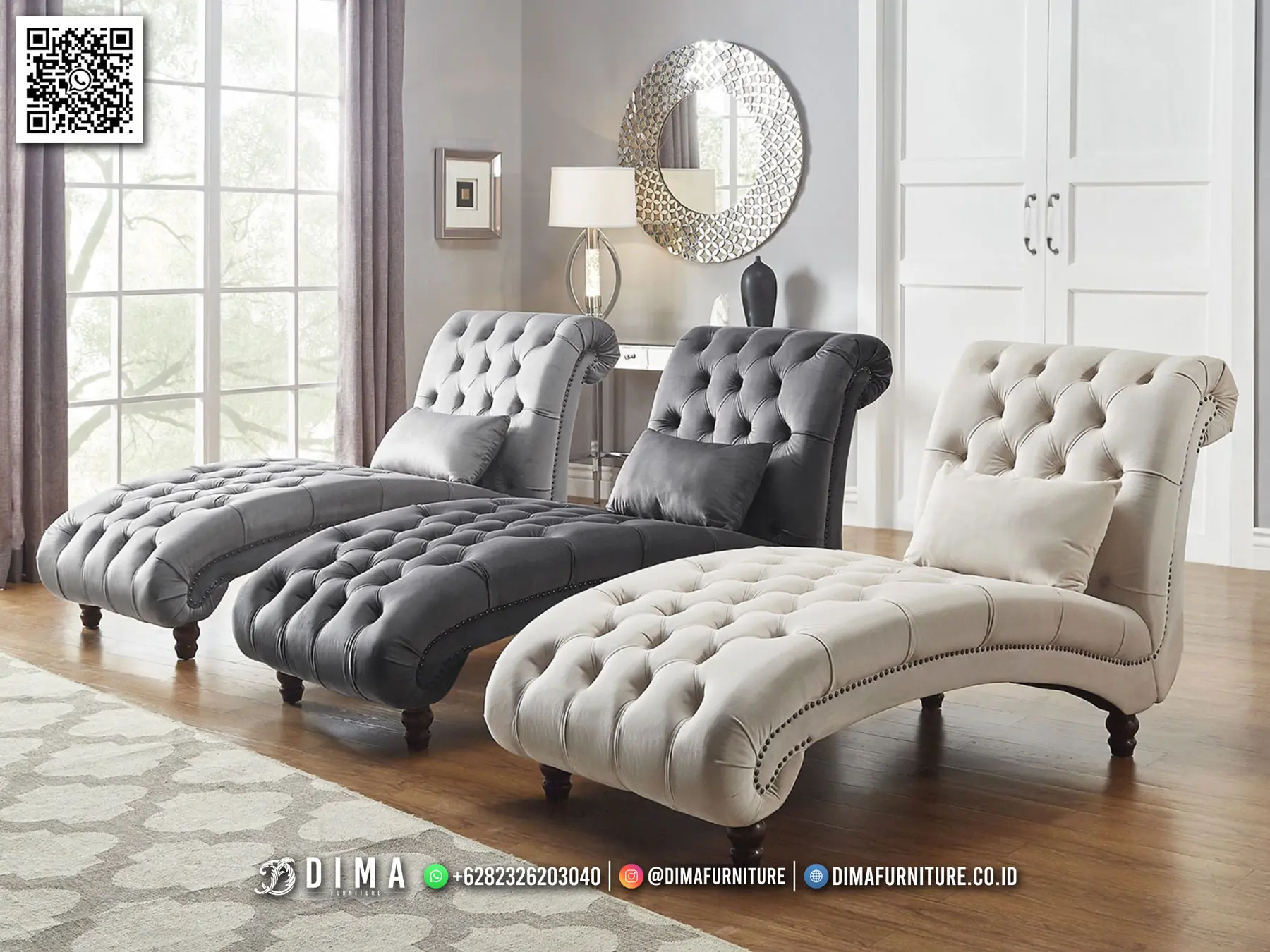 Sofa Minimalis Elegan Dima Verenza Untuk Ruang Tamu 54TTJ