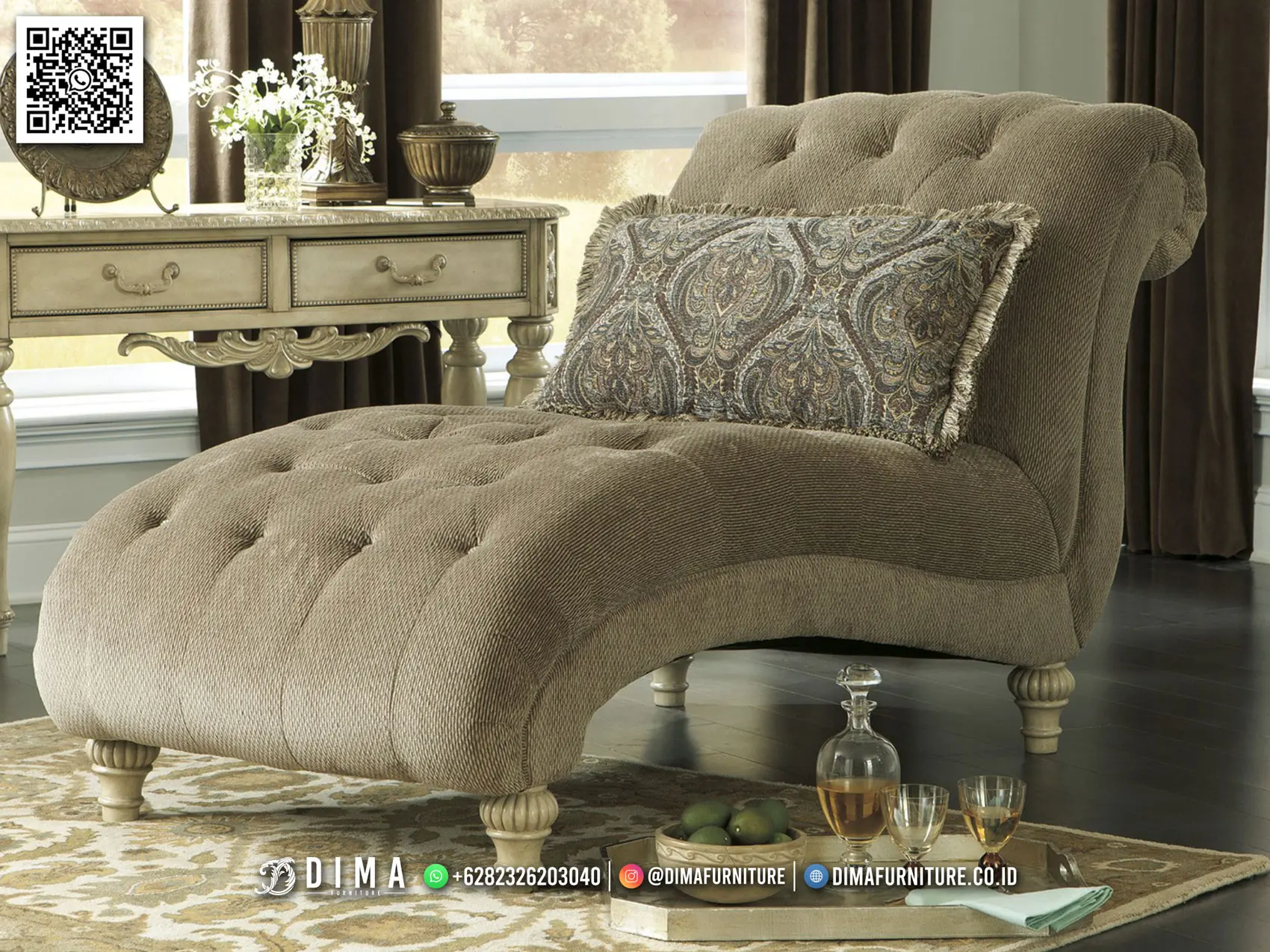 Sofa Santai Mewah Dima Bellora Nyaman Elegan 52TTJ