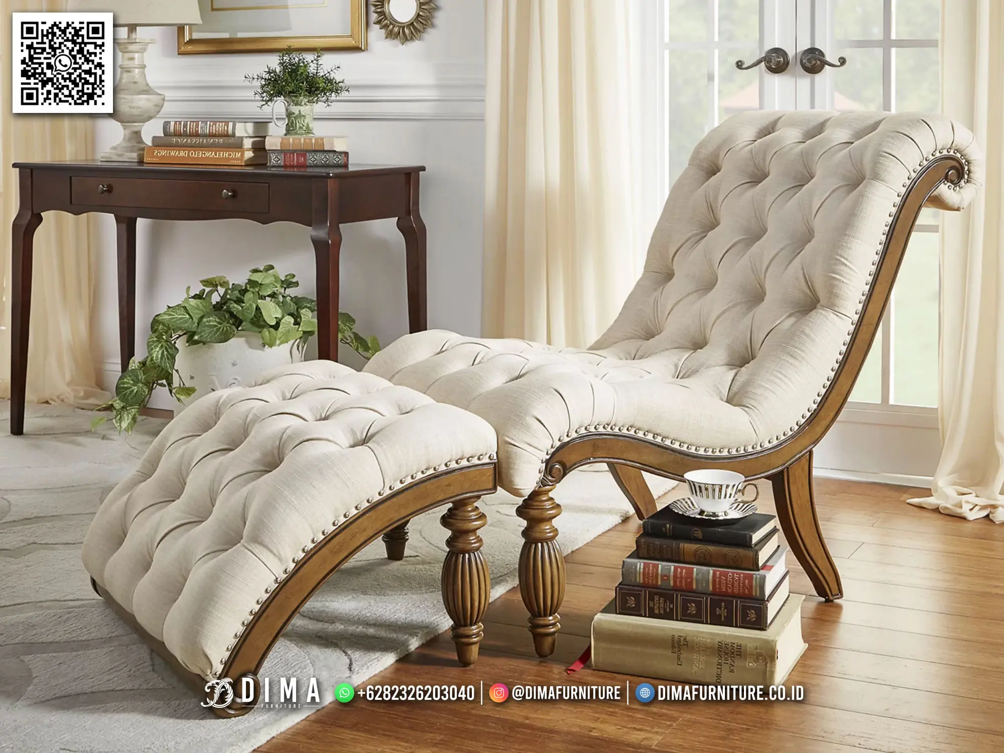 Sofa Santai Premium Dima Lirenza Cozy Estetik 53TTJ
