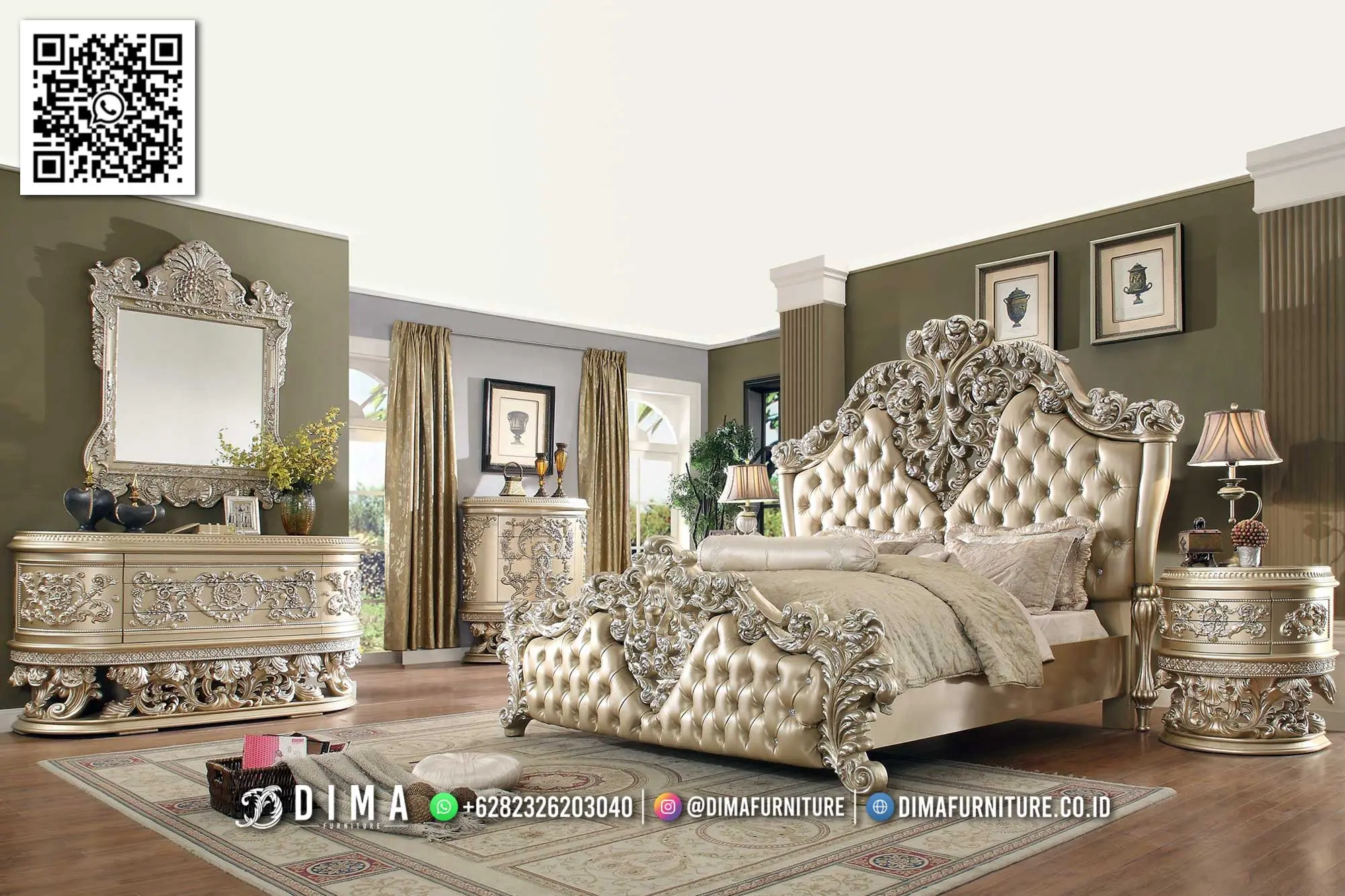 Kamar Set Mewah Dima Royal Magnifica – Luxury Elegant 186TTJ