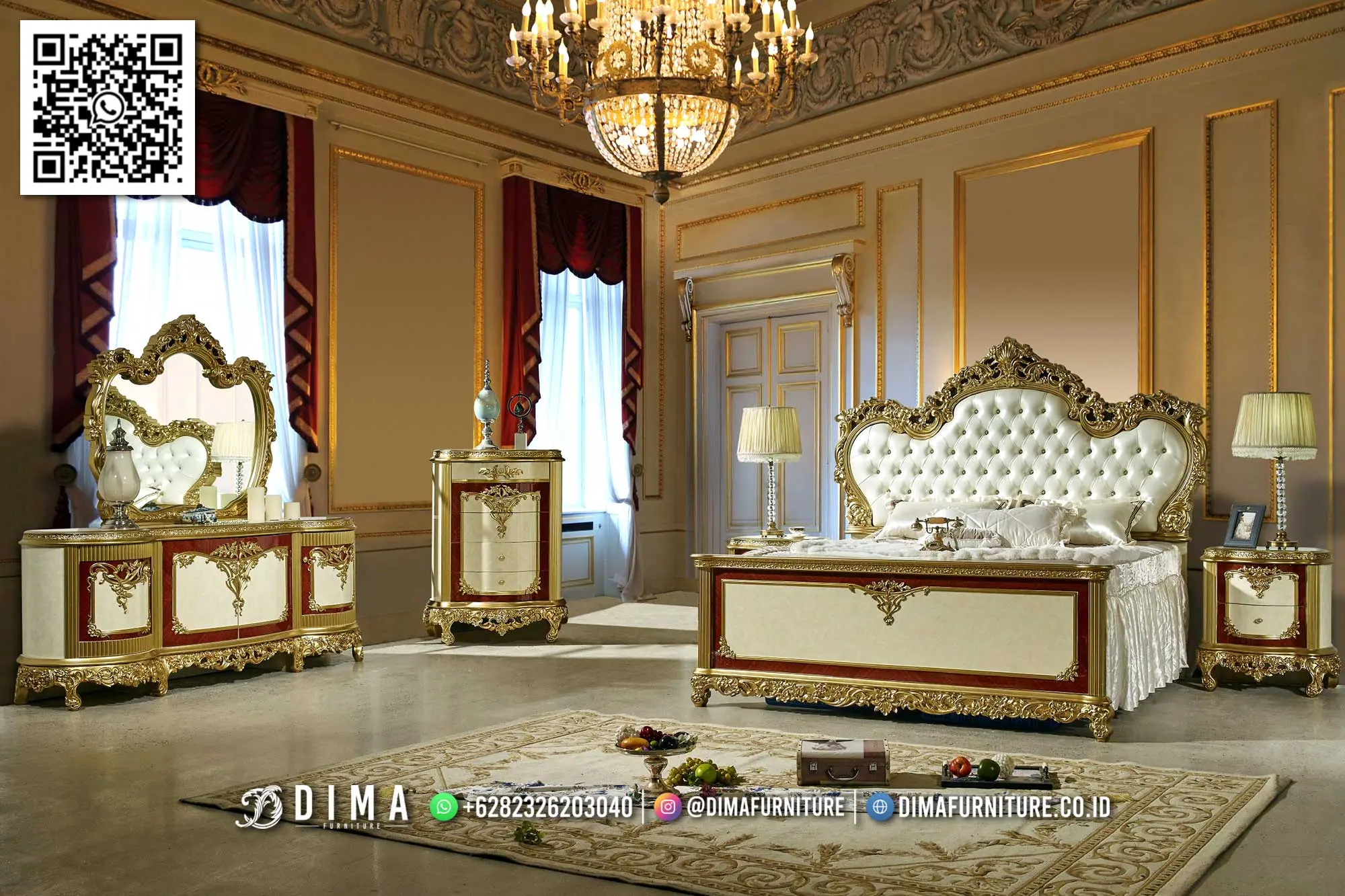 Kamar Tidur Mewah Dima Royal Bellagio – Luxury Elegant 187TTJ