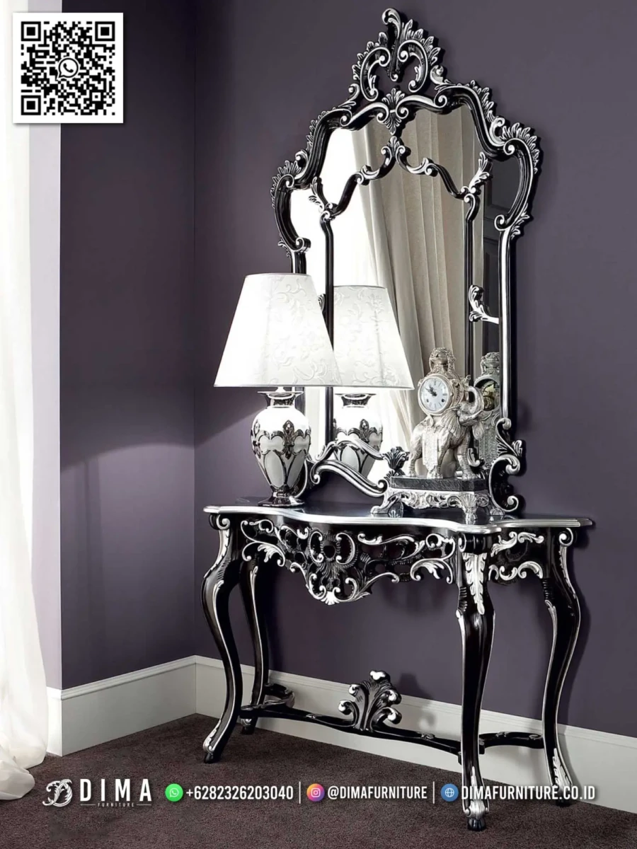 Meja Konsol Ukiran Mewah Jepara