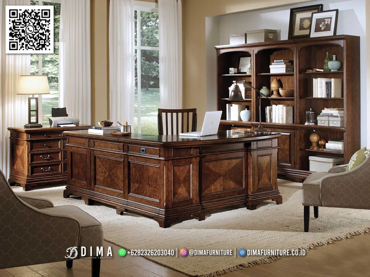 Meja Kantor Bentuk L