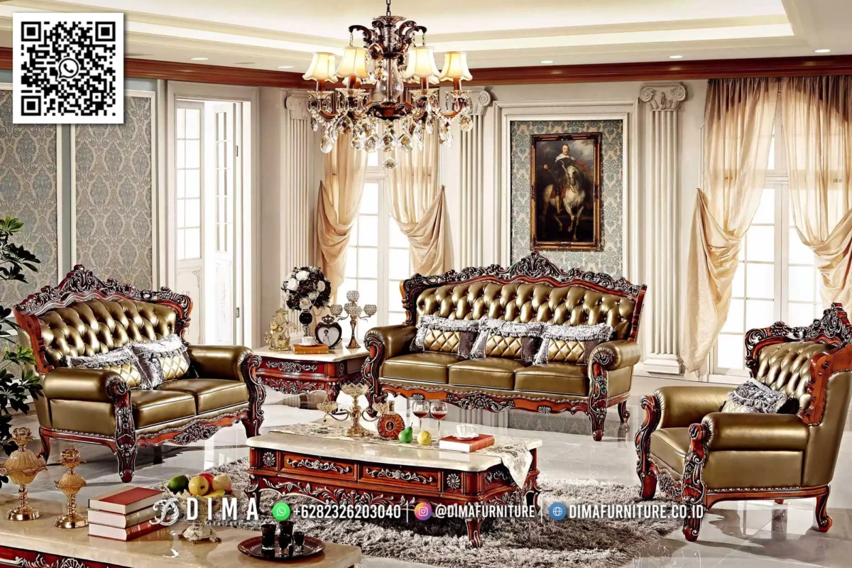 Sofa Tamu Mewah Bellagio – Luxury Jepara