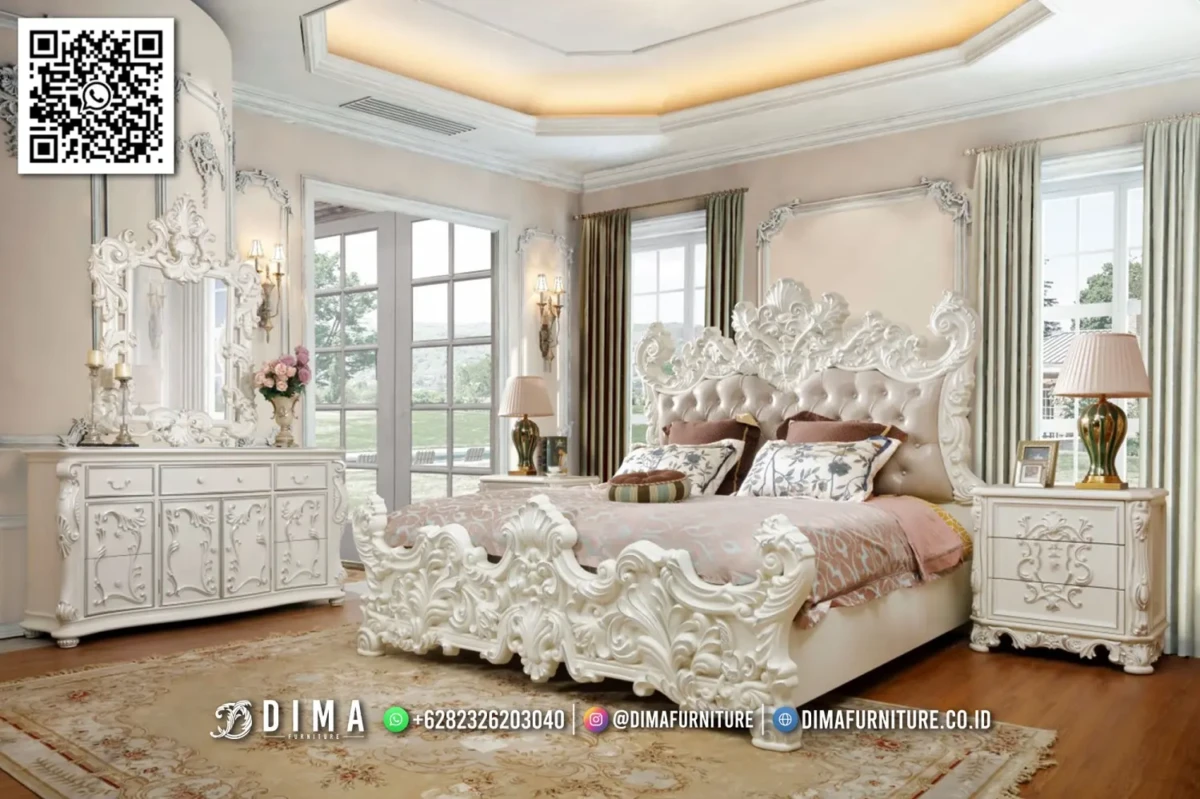 Kamar Set Ukiran Klasik Putih Pilihan Terbaik 56DF