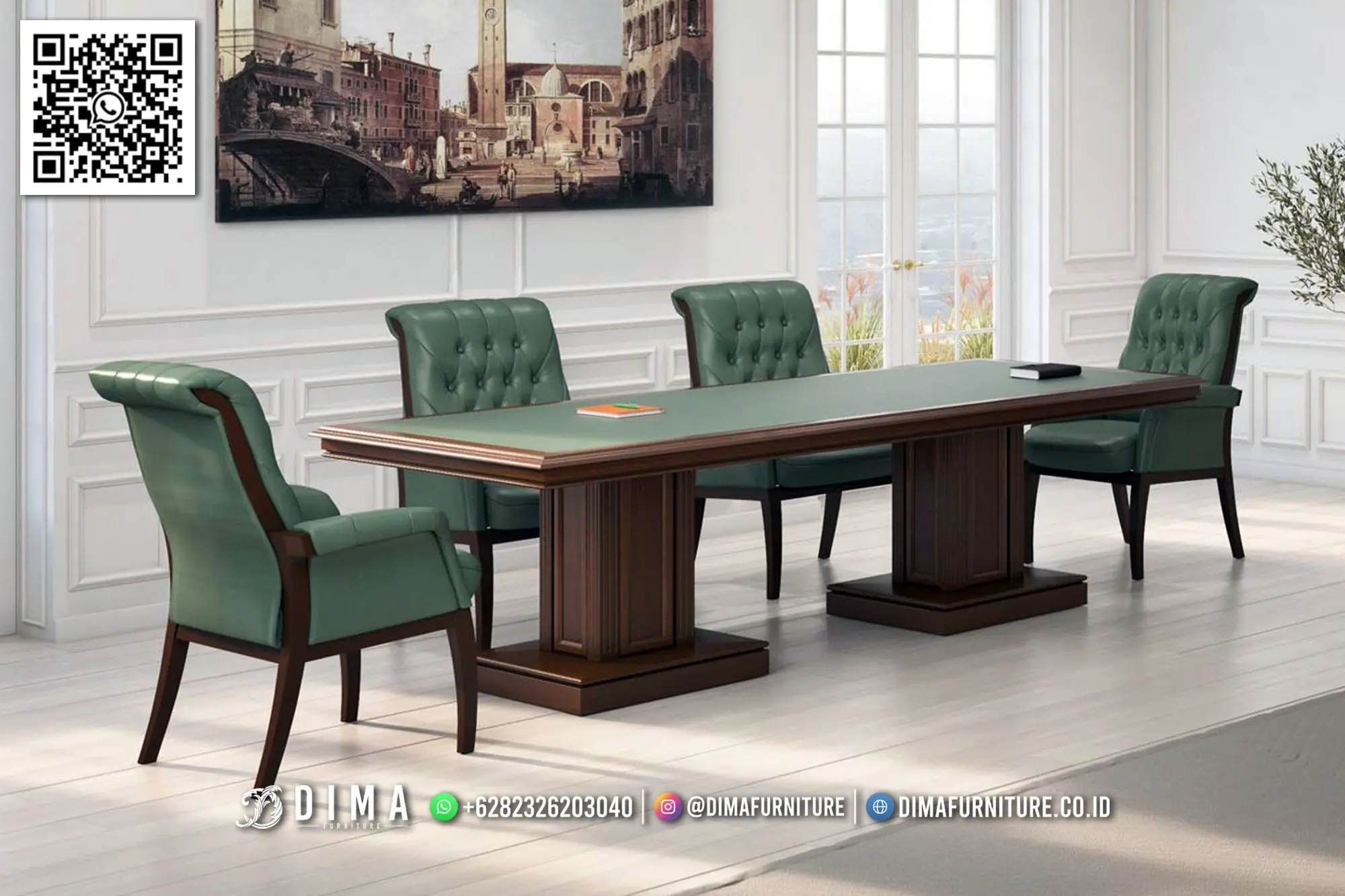 Meja Rapat Kantor Elegan Isabelle Pilihan Favorit 300TTJ